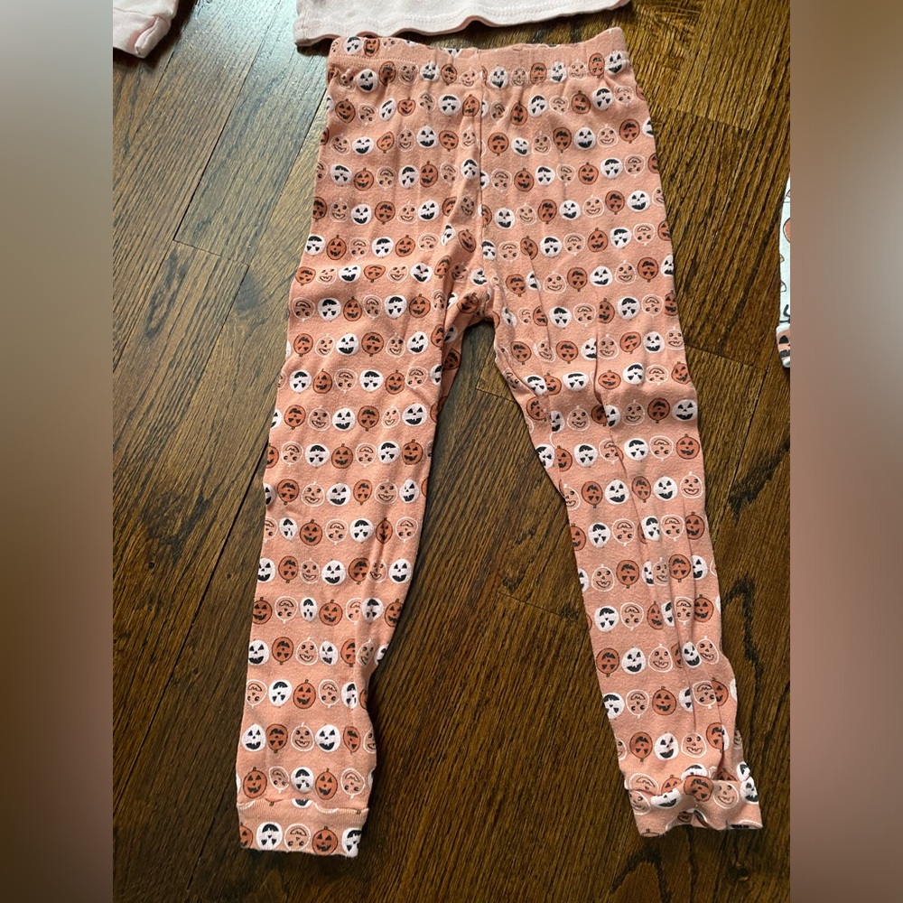 Chick Pea Pajamas 4T cotton PJs girls fall halloween festive long sleeve BUNDLE - Picture 5 of 16